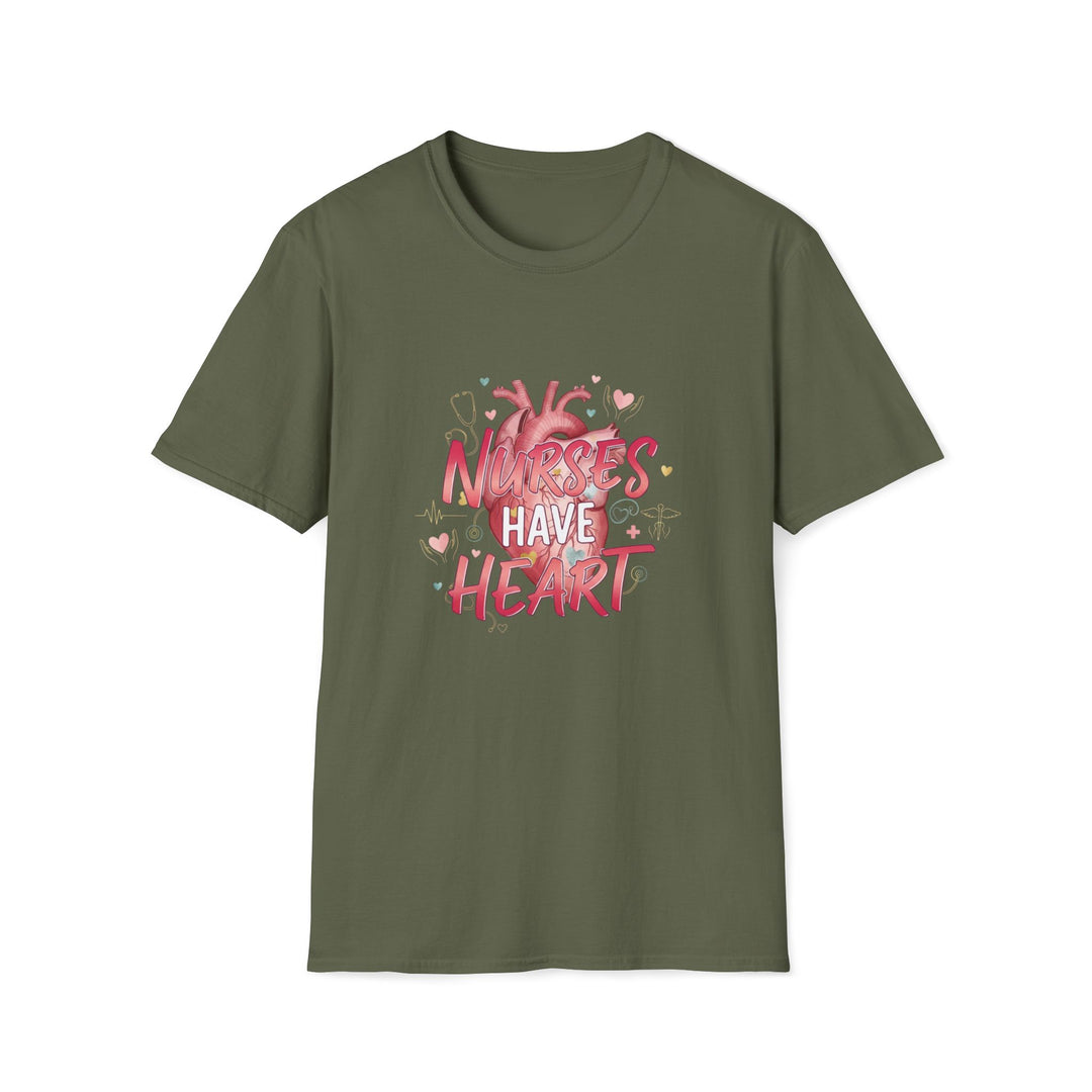 Nurses Have Heart T-Shirt — Cute Anatomical Heart Nursing Tee for Nurses, Gifts & Nurse Appreciation