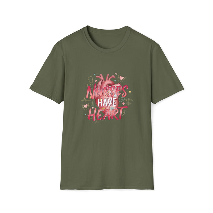 Nurses Have Heart T-Shirt — Cute Anatomical Heart Nursing Tee for Nurses, Gifts & Nurse Appreciation