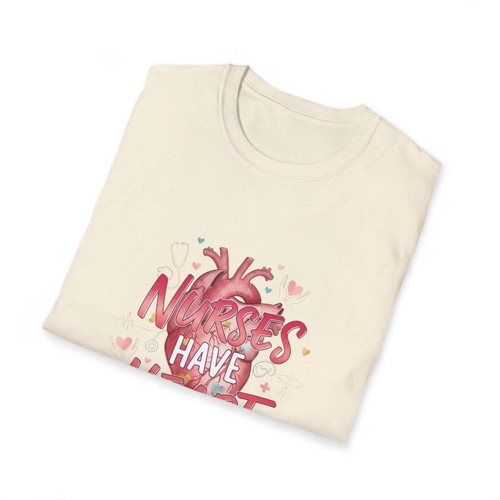 Nurses Have Heart T-Shirt — Cute Anatomical Heart Nursing Tee for Nurses, Gifts & Nurse Appreciation