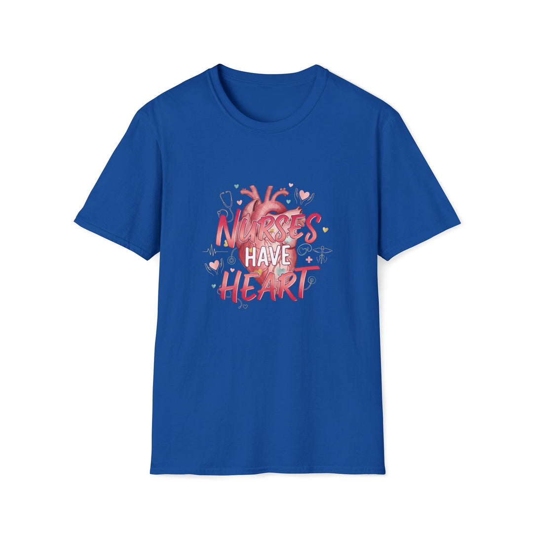 Nurses Have Heart T-Shirt — Cute Anatomical Heart Nursing Tee for Nurses, Gifts & Nurse Appreciation