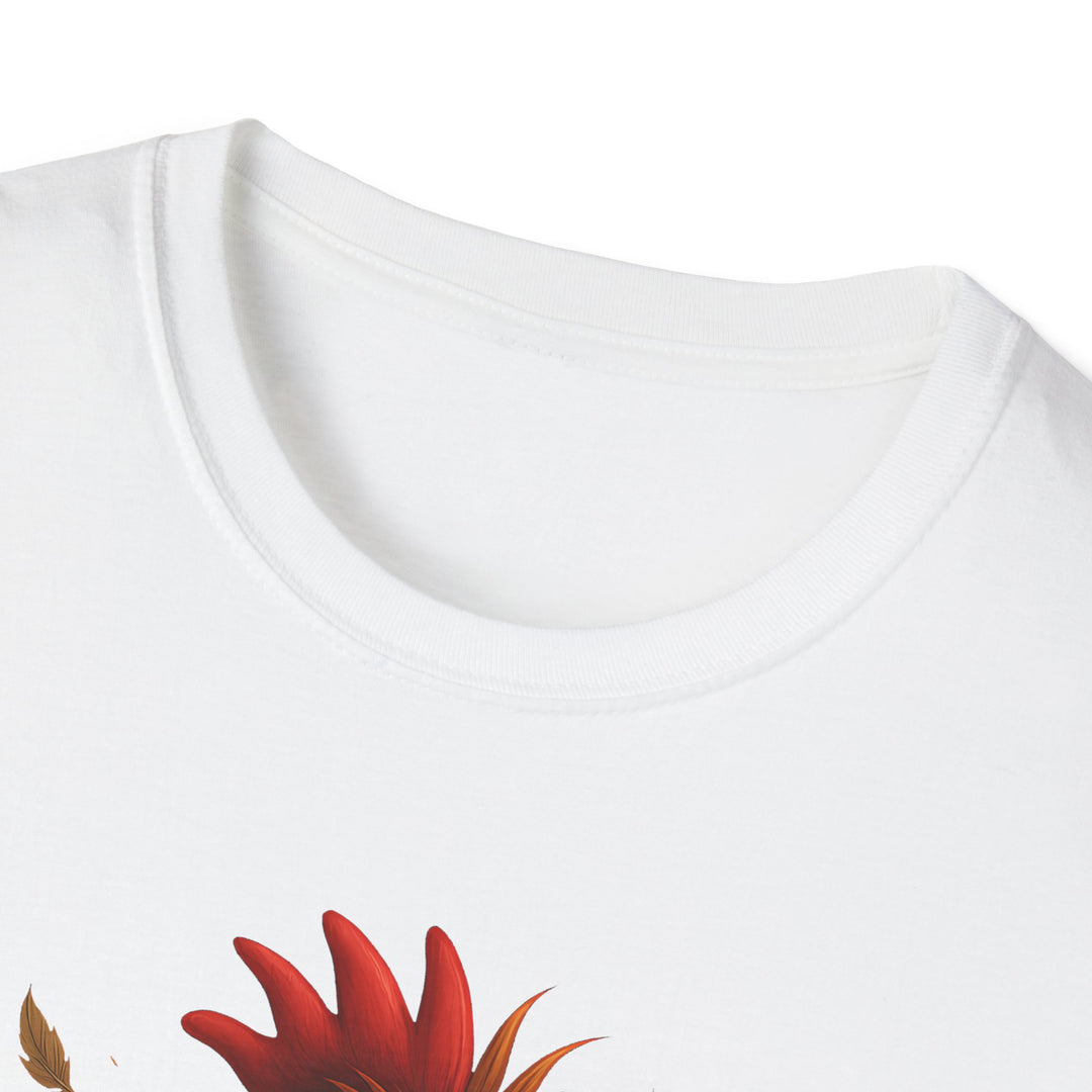 Rooster Graphic Tee – Funny "F-CAW-F" Chicken T-Shirt
