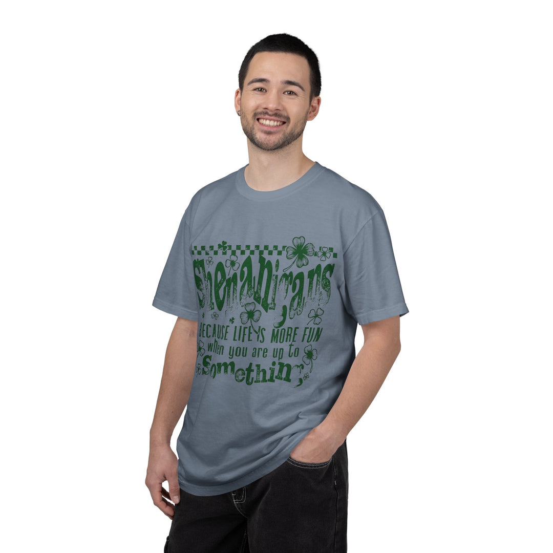 Shenanigans Shamrock sarcastic T-Shirt