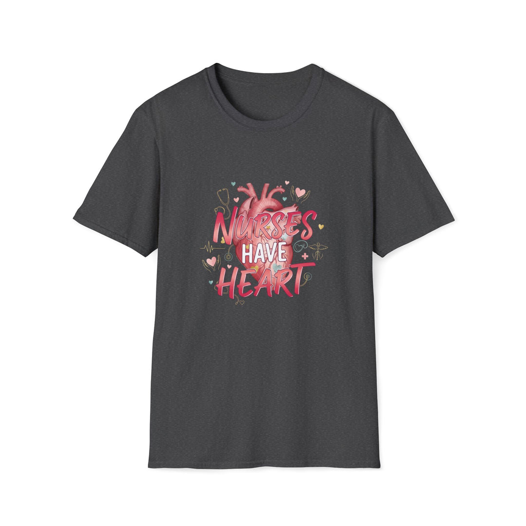 Nurses Have Heart T-Shirt — Cute Anatomical Heart Nursing Tee for Nurses, Gifts & Nurse Appreciation