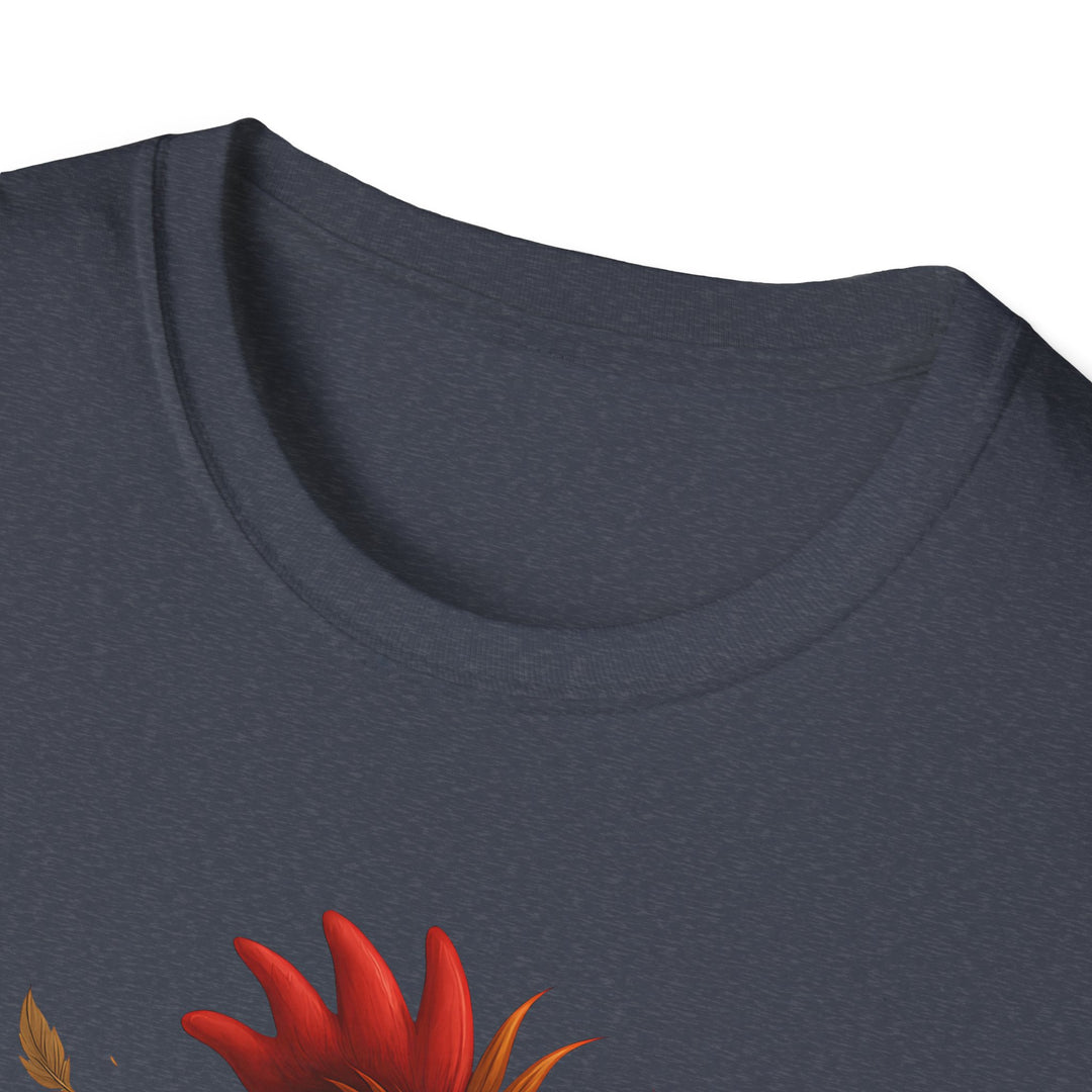 Rooster Graphic Tee – Funny "F-CAW-F" Chicken T-Shirt