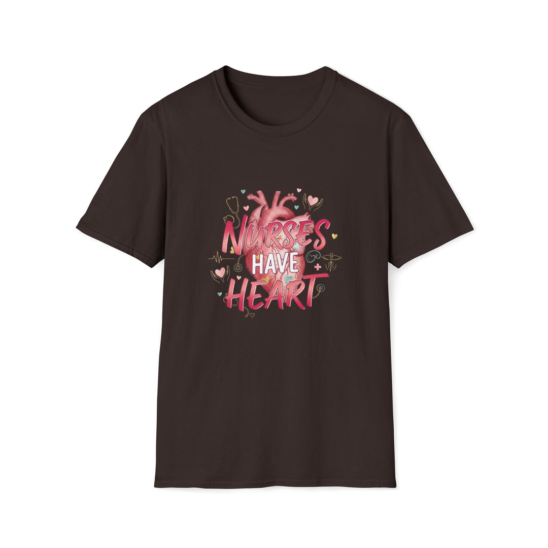 Nurses Have Heart T-Shirt — Cute Anatomical Heart Nursing Tee for Nurses, Gifts & Nurse Appreciation