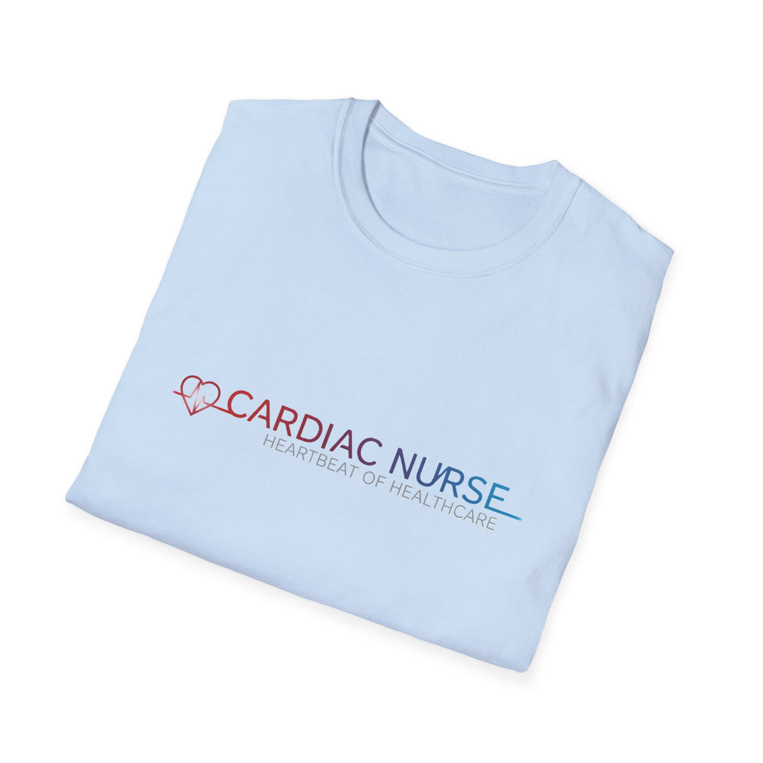 Cardiac Nurse T-Shirt – Heartbeat Healthcare Tee for Nurses