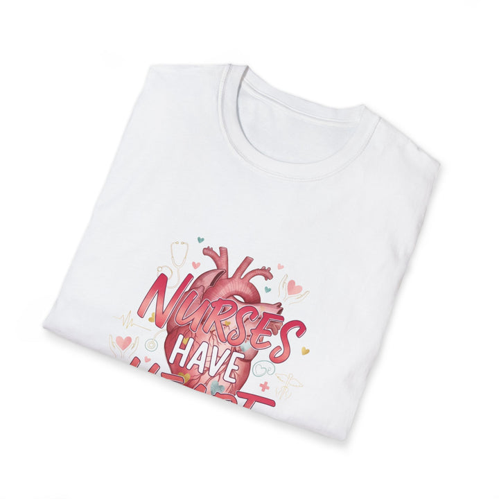 Nurses Have Heart T-Shirt — Cute Anatomical Heart Nursing Tee for Nurses, Gifts & Nurse Appreciation