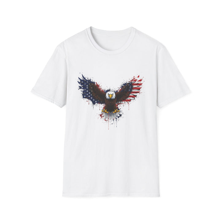 250th Anniversary Patriotic T-Shirt — American Flag Eagle Tee