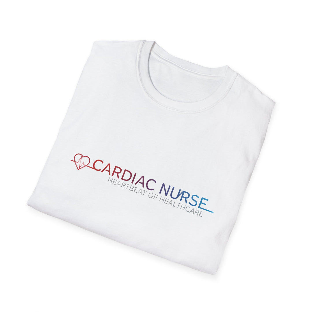 Cardiac Nurse T-Shirt – Heartbeat Healthcare Tee for Nurses