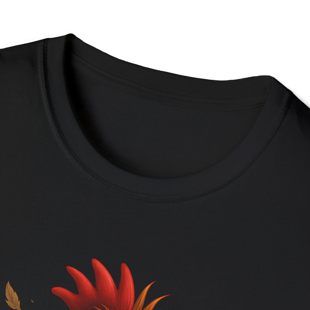 Rooster Graphic Tee – Funny "F-CAW-F" Chicken T-Shirt