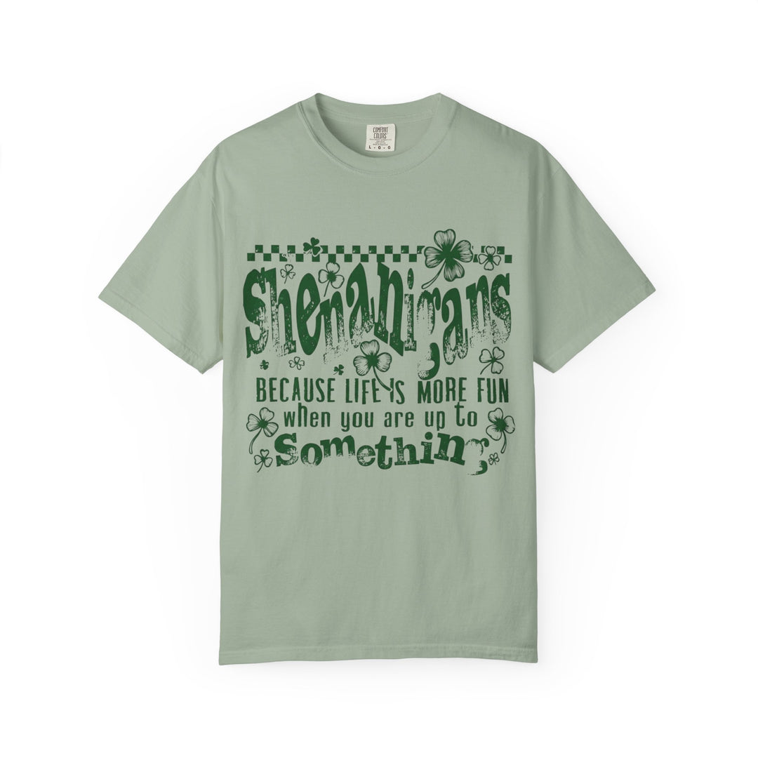 Shenanigans Shamrock sarcastic T-Shirt