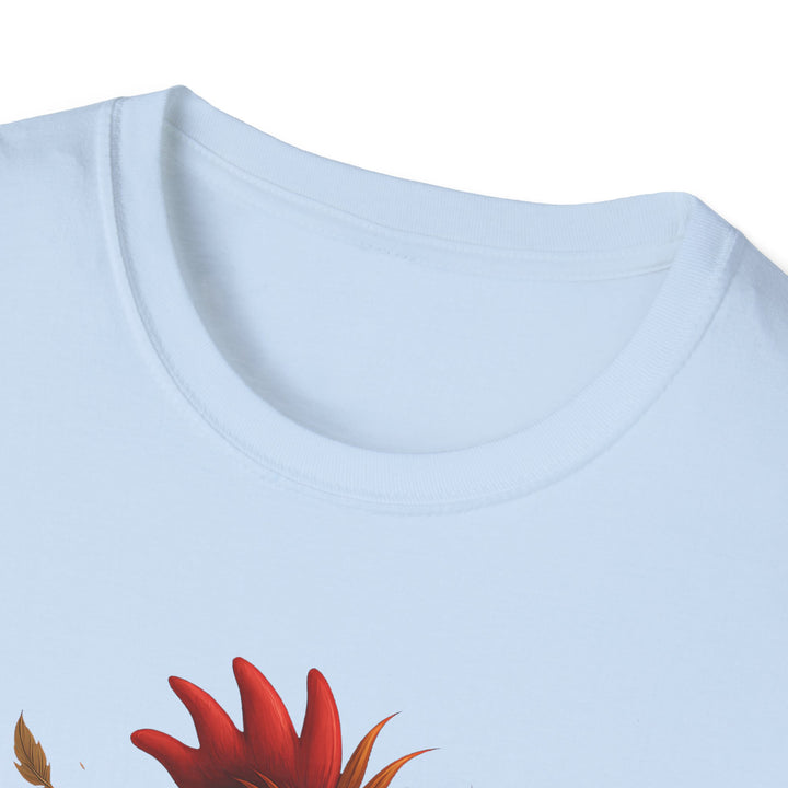 Rooster Graphic Tee – Funny "F-CAW-F" Chicken T-Shirt